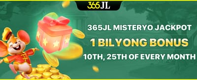 Misteryo Jackpot Bonus promotion banner